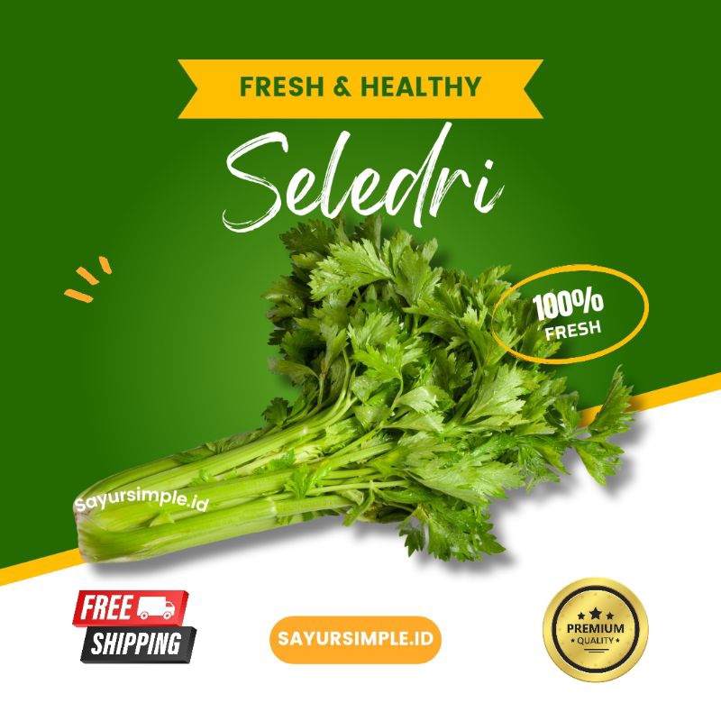 

Daun Seledri Segar