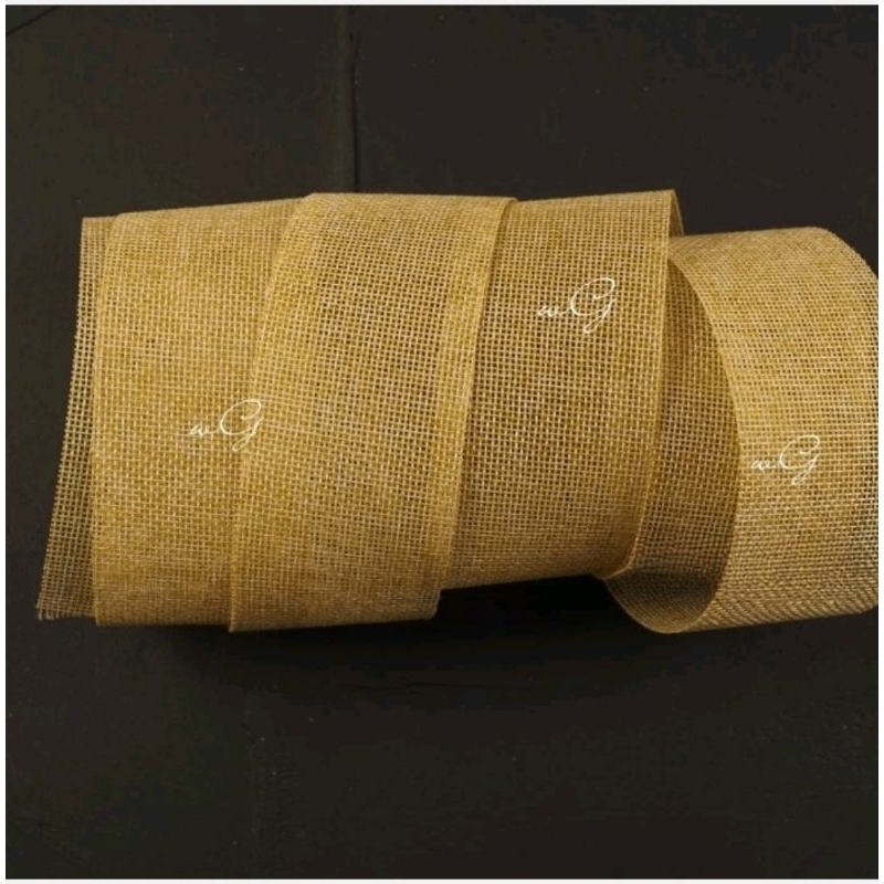 

Pita Goni Warna Champagne; Lebar 5 cm; Panjang 10 meter
