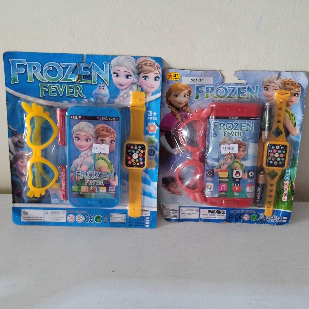 Mainan Anak HP Anak Perempuan telpon Pretty Princess Cinderella, frozen