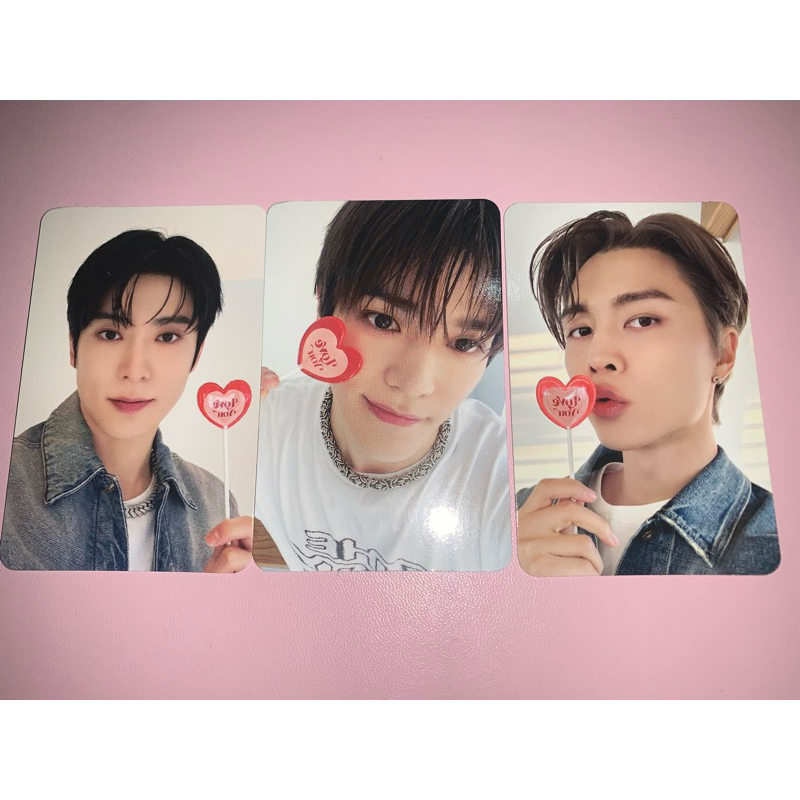 PHOTOCARD OFFICIAL NCT 127 JAEHYUN JOHNNY TAEYONG TIN CASE TINCASE LOLLIPOP WHITE DAY GREAT UNITY TH