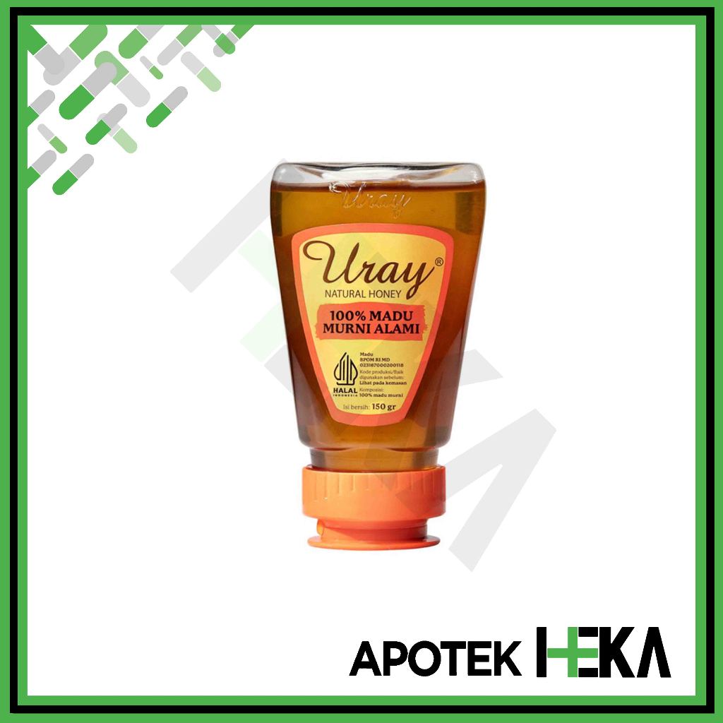 

Madu Uray Squeeze Natural Honey 150 g - Madu Murni (BOGOR)