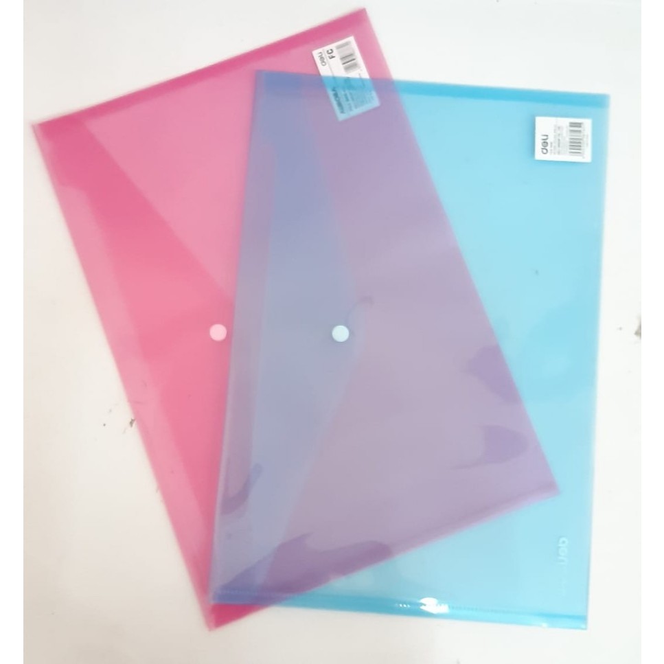 

Deli Map Kancing Folio E38165 - Merah
