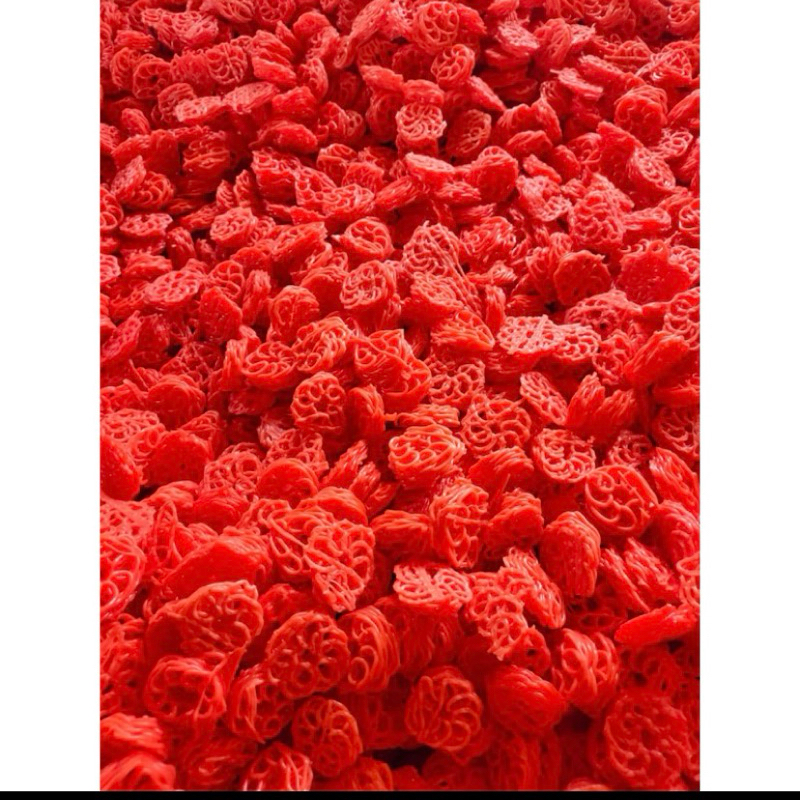 

PAKET 1 Kg MENTAH KERUPUK MAWAR BUAT SEBLAK CAMPUR(1/2 kg KUNING DAN 1/2 kg MERAH)