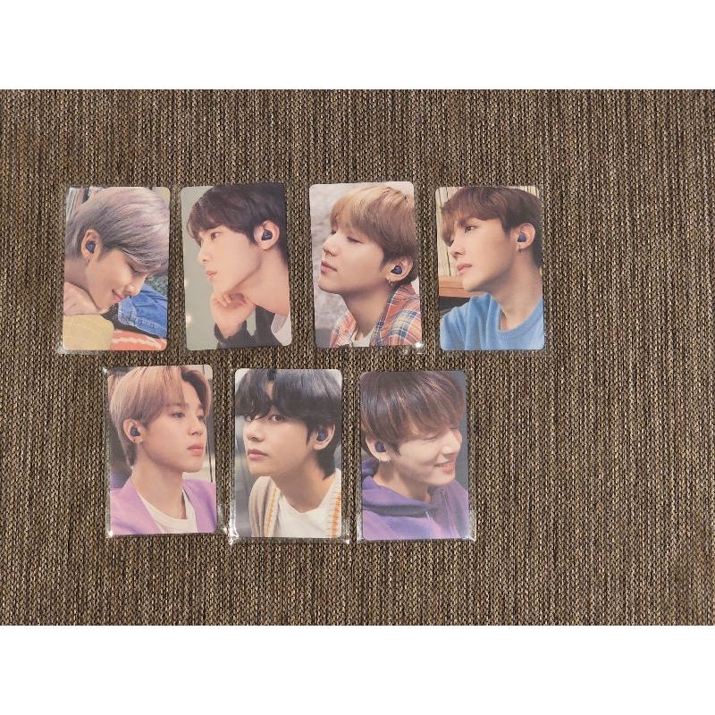BTS Samsung Galaxy Buds2 Official Photocard