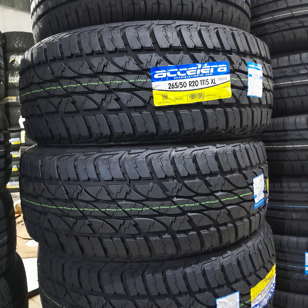 Ban Mobil Ukuran 265 50 R20 Merek Accelera Omicron A/t Semi Offroad Tubles