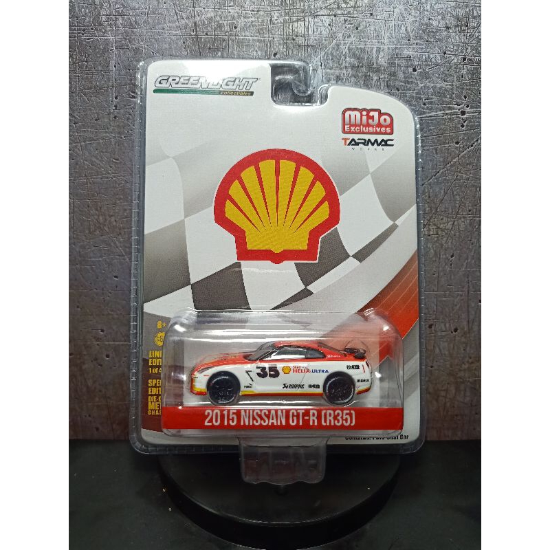 Diecast Greenlight Mijo Exclusives Tarmac Nissan GT-R (R35) 2015 Version