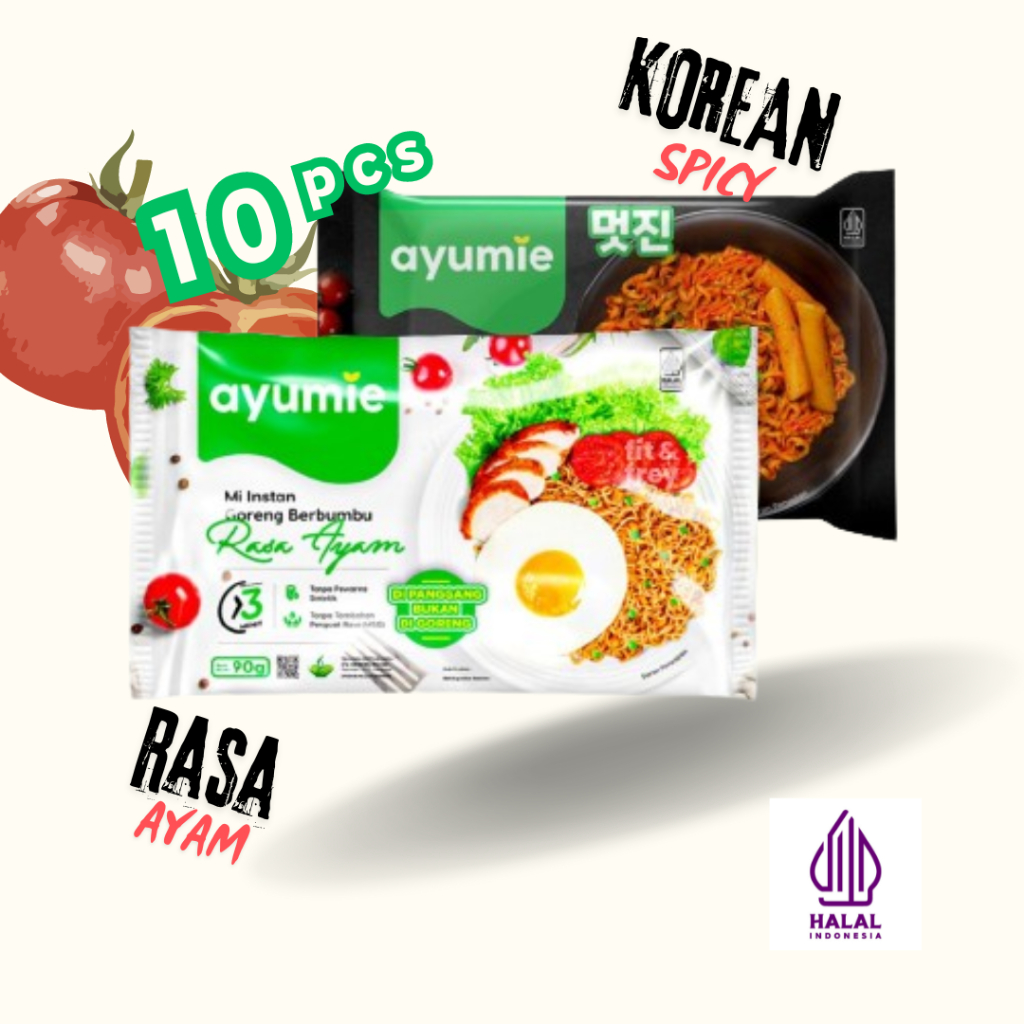 

Ayumie Mie Sehat - Isi 10 Pack (Aman Dengan Kemasan Kardus)