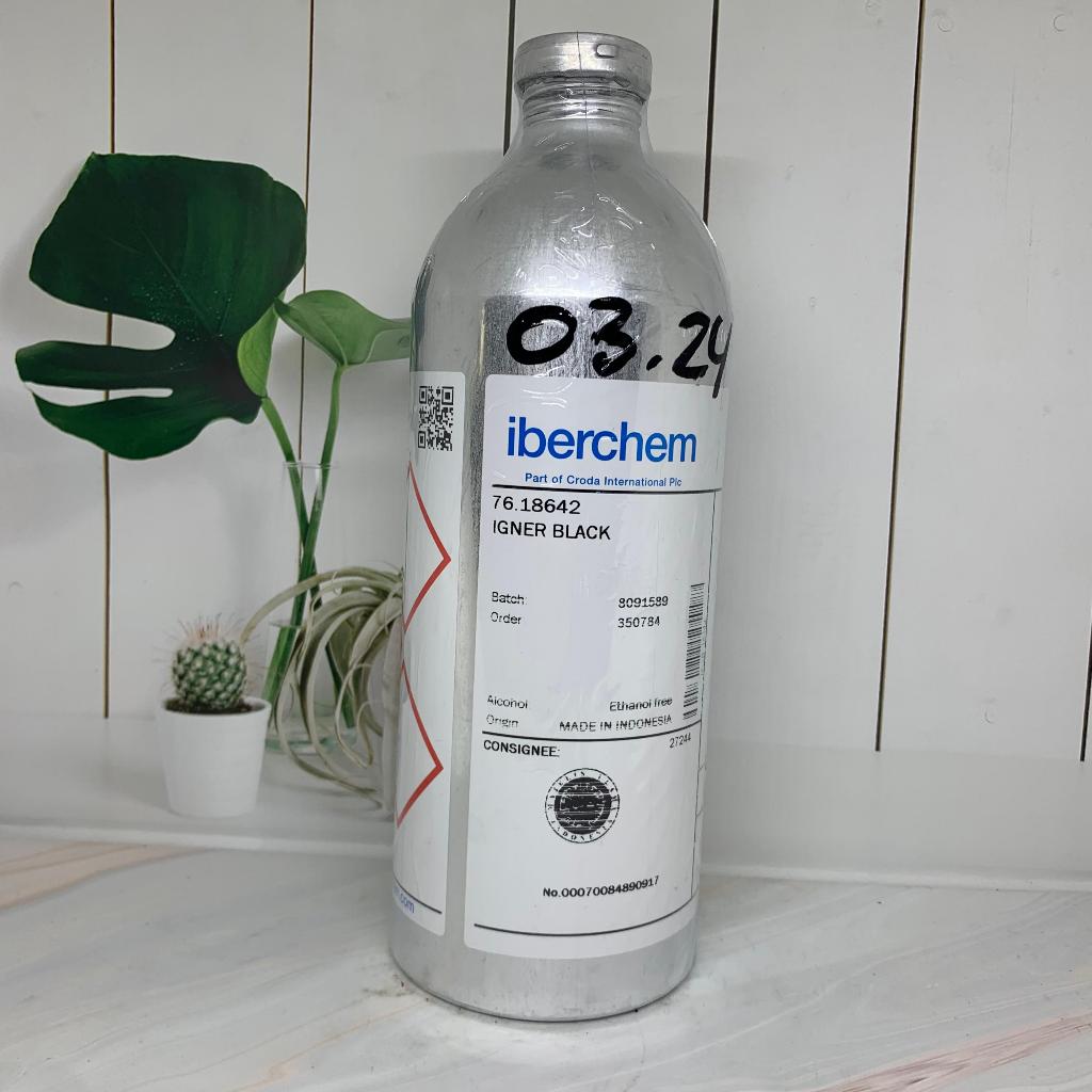 IGNER BLACK BY IBERCHEM ( in the line of AIGNER BLACK MAN ),BIBIT PARFUM KEMASAN SEGEL (1 KG), REPAC