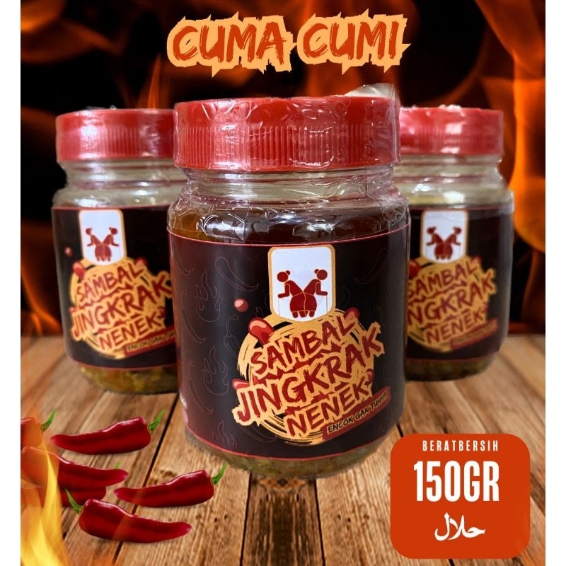 

Sambal Cumi [cuma cumi] 150g