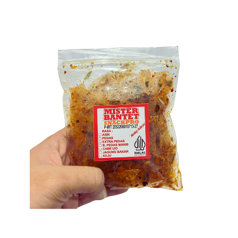 

KRIPCA | KERIPIK KACA PEDAS DAUN JERUK 100gr - SNACKPRO X MISTERBANTET