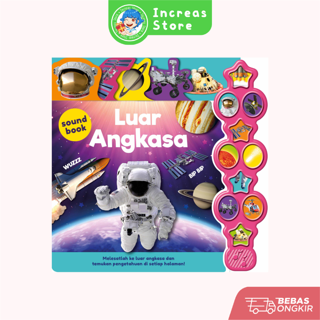 [Buku Anak] Sound Book Luar Angkasa