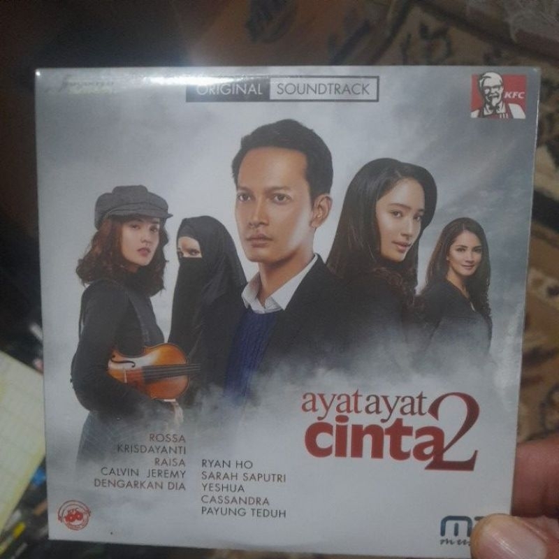 cd misik dari Kfc original sountrack ayat ayat cinta 2 segelan (CD044)