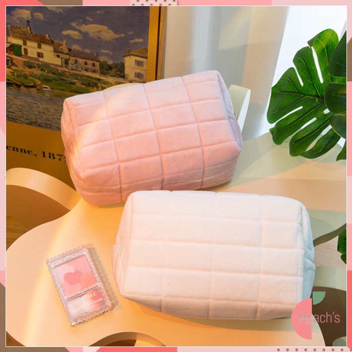 

Model Populer PEACHs T5958 Tempat Pouch Pillow Korea Kotak Pensil Sleting Velvet Aesthetic Pastel Kotak Pensil Bulu Make Up Pouch