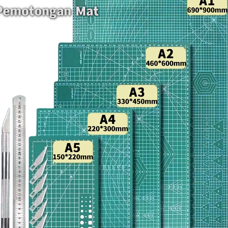 

Garansi Pembayaran A1A2A3A4 ukuran Alas potong kertas cutting mat ketebalan 3lapisan 5 lapisan pvc board
