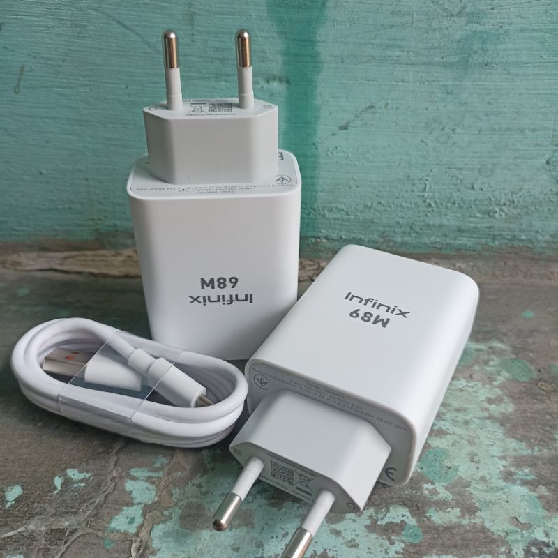 Charger INFINIK Zero 30 5G Super Charger 68 / 70 Watt Dijamin Original Resmi INFINIK