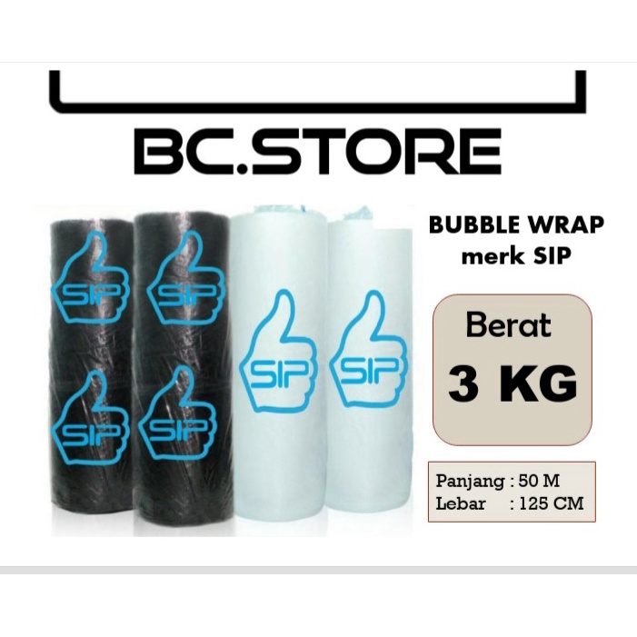 

Hadir Terjamin BUBBLE WRAP NON MERK UKURAN 125 CM X 5 METER 3 KG KUALITAS TERBAIK