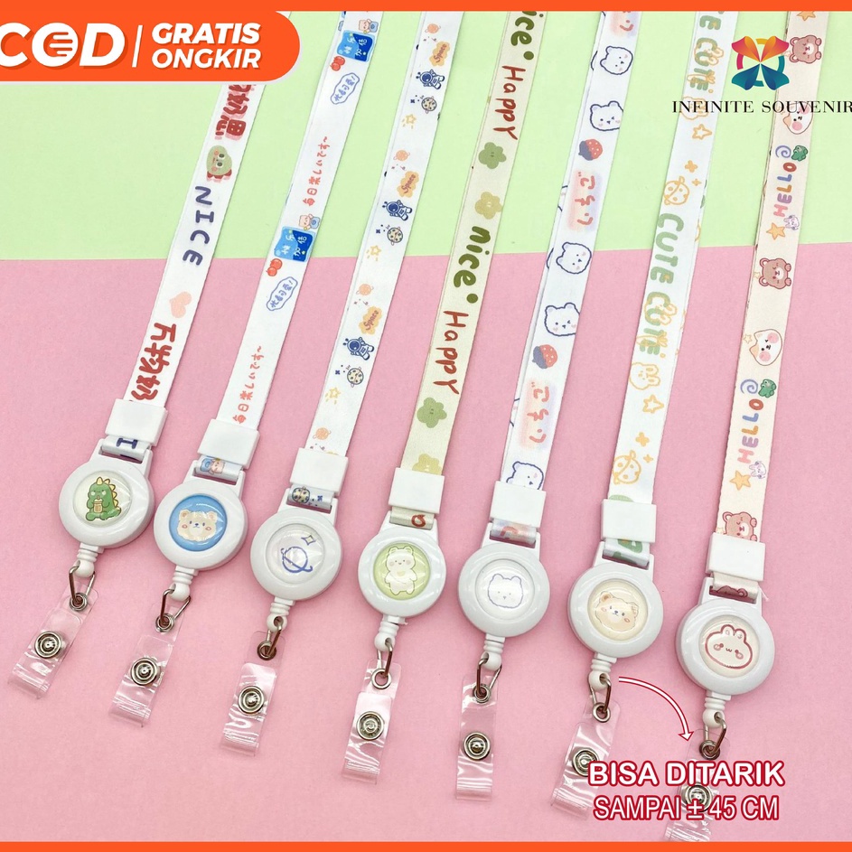 

Best Stock T6 Tali Lanyard Yoyo Tali Strap Yoyo Tali Lanyard bisa Ditarik 46 cm Tali Tarik Panjang