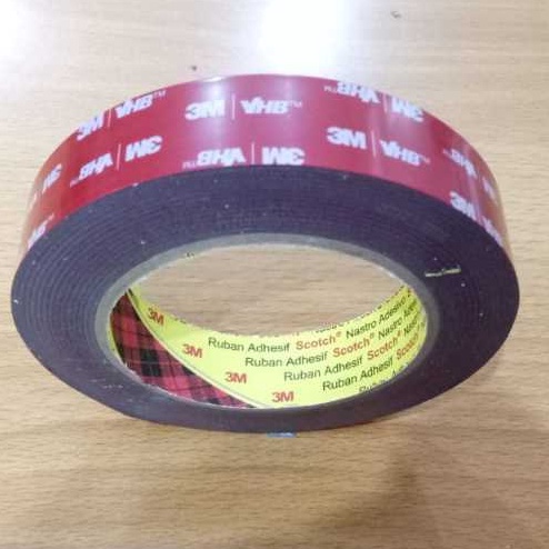 

Baru Terkini DOUBLE TAPE 3M VHB 49 AUTOMOTIVE GREY 2MM X 45M