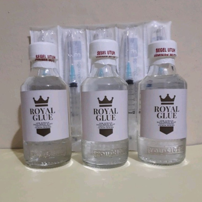 

KODE W6C4 Lem akrilik type high 15ml Lem acrylic suntikan