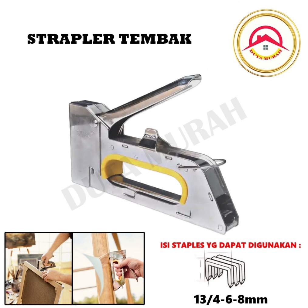 

ART S62V Stapler Tembak 13468 mm Guntacker Steples