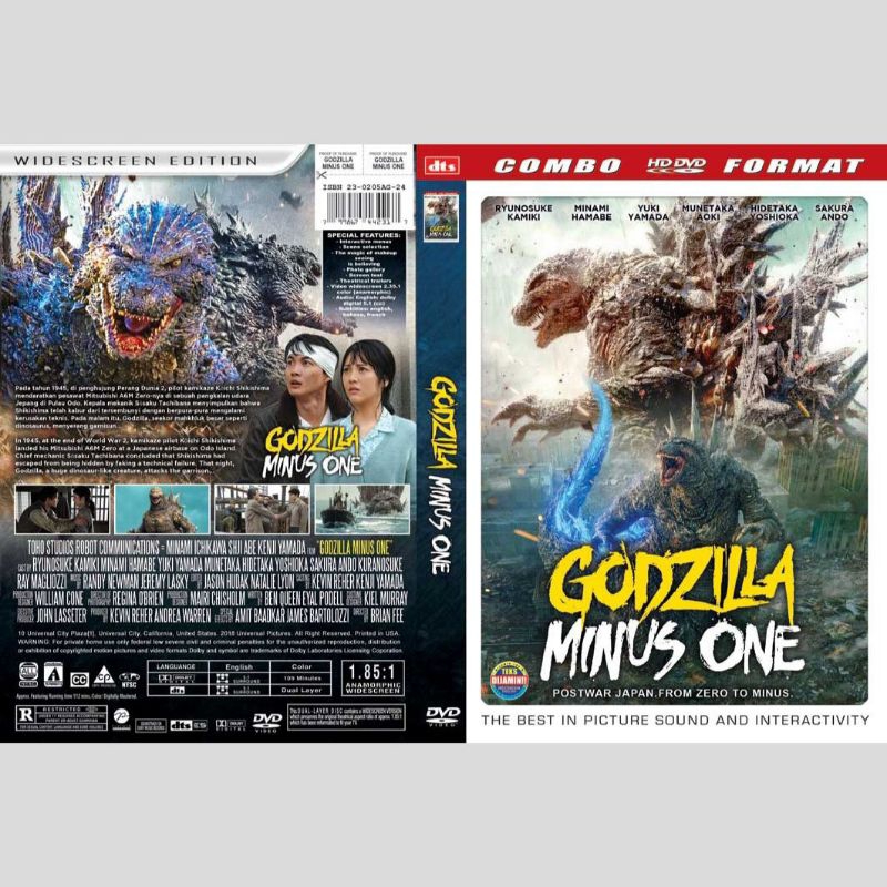 Kaset Film GODZILLA MINUS ONE (2023) HD