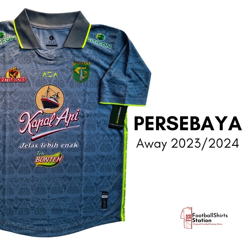 Jersey Persebaya Surabaya Away 2023/2024 Supporter Version Original AZA