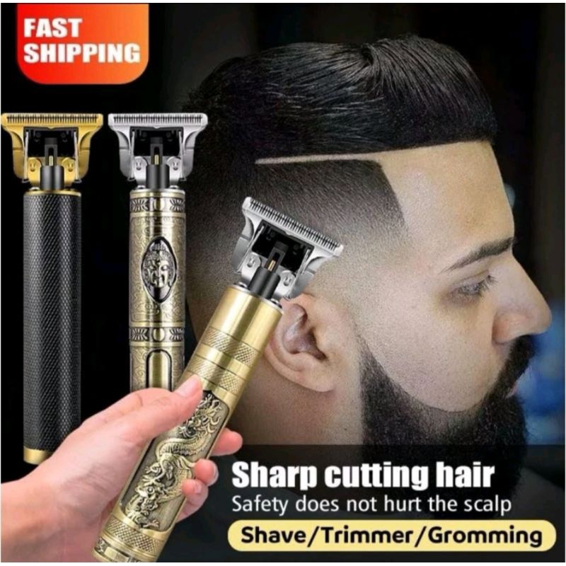 Alat Cukur Rambut / Alat Cukur Kumis / Alat Cukur Rambut Profesional Hair Clipper Vintage T9/ Alat C