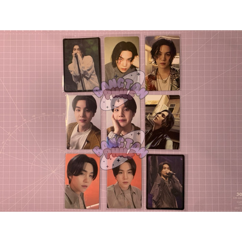 OFFICIAL BTS Photocard - SUGA Yoongi D-Day PC