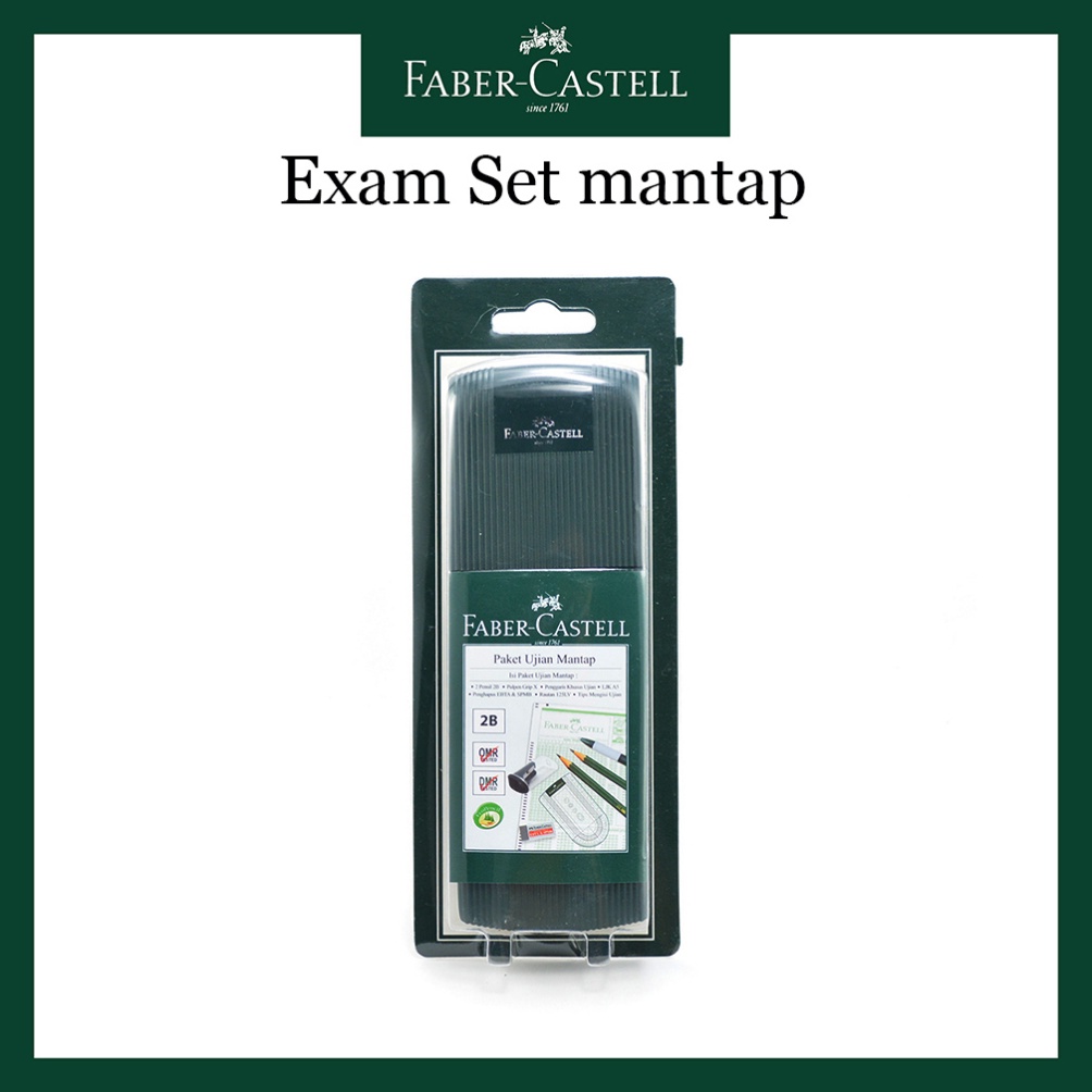 

KODE N7P7 Kotak Pensil Faber Castell Paket Ujian Mantap Faber Castell
