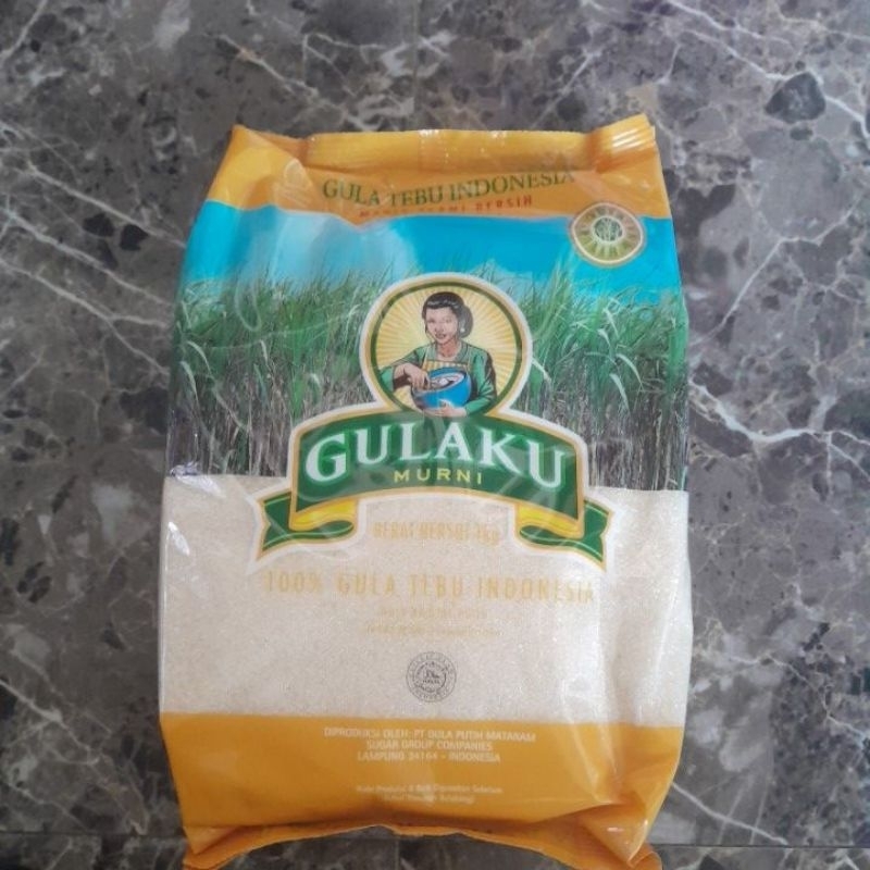 

gulaku 1kg / gula pasir 1kg