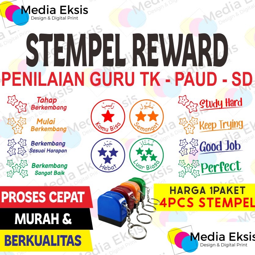 

ART Q35O STEMPEL REWARD STEMPEL PENILAIAN ANAK TK PAUD SD