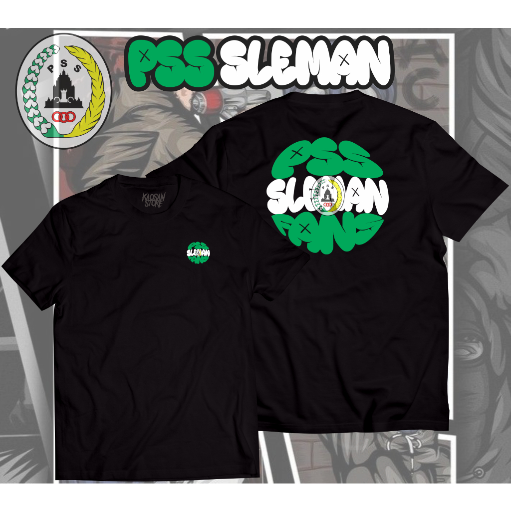 Kaos PSS Sleman Fans Football Slemania