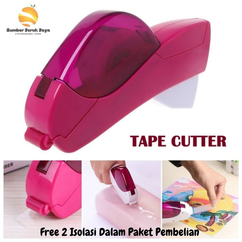 Auto Tape Dispenser EAGLE T6165 GP / Pemotong Plakban / Tape Dispenser Isolasi