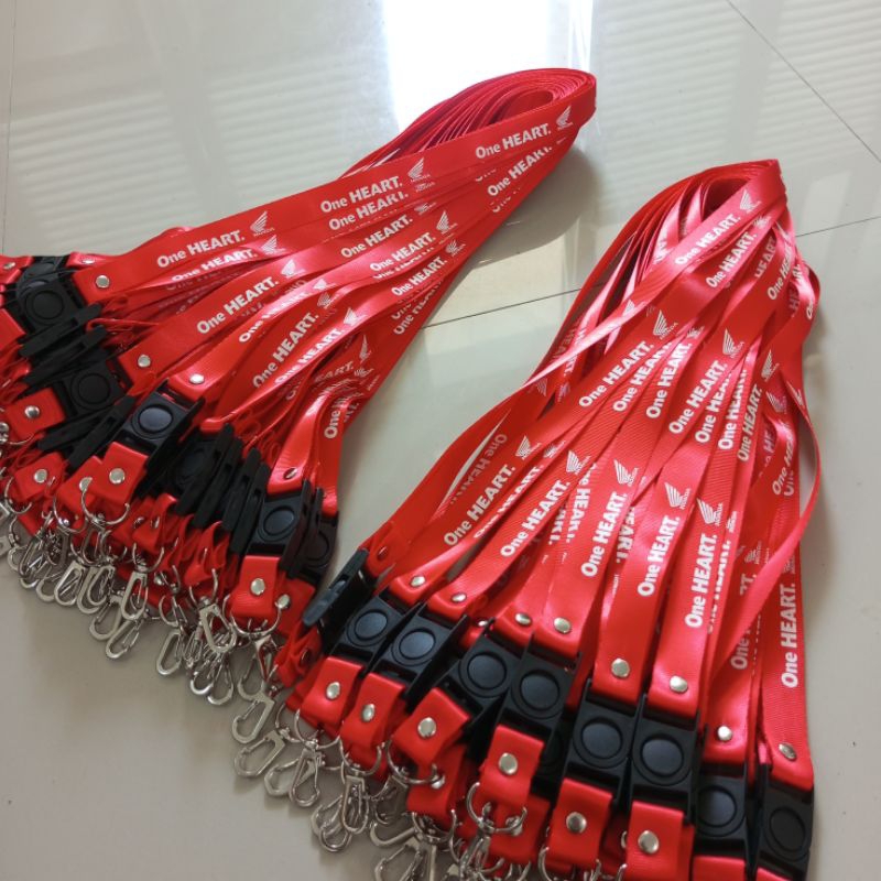 

Tali Lanyard Id Card Honda Sublim / Sablon 1 Sisi