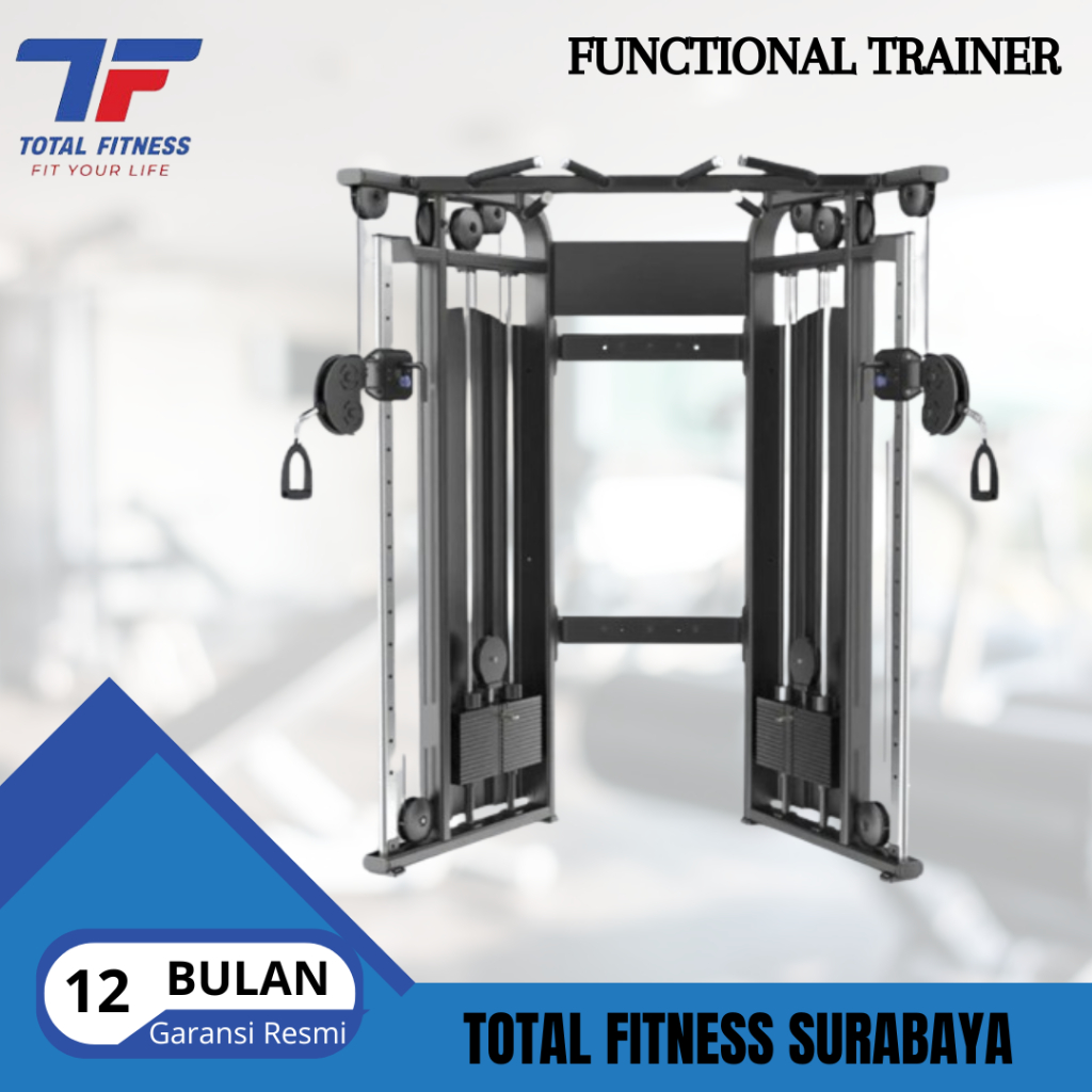Alat olahraga multifungsi Functional Trainer Produk Import