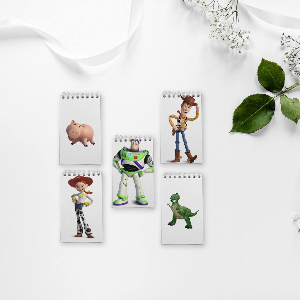 

Note Book Spiral Medium (7 cm x 12 cm) Edisi TOY STORY