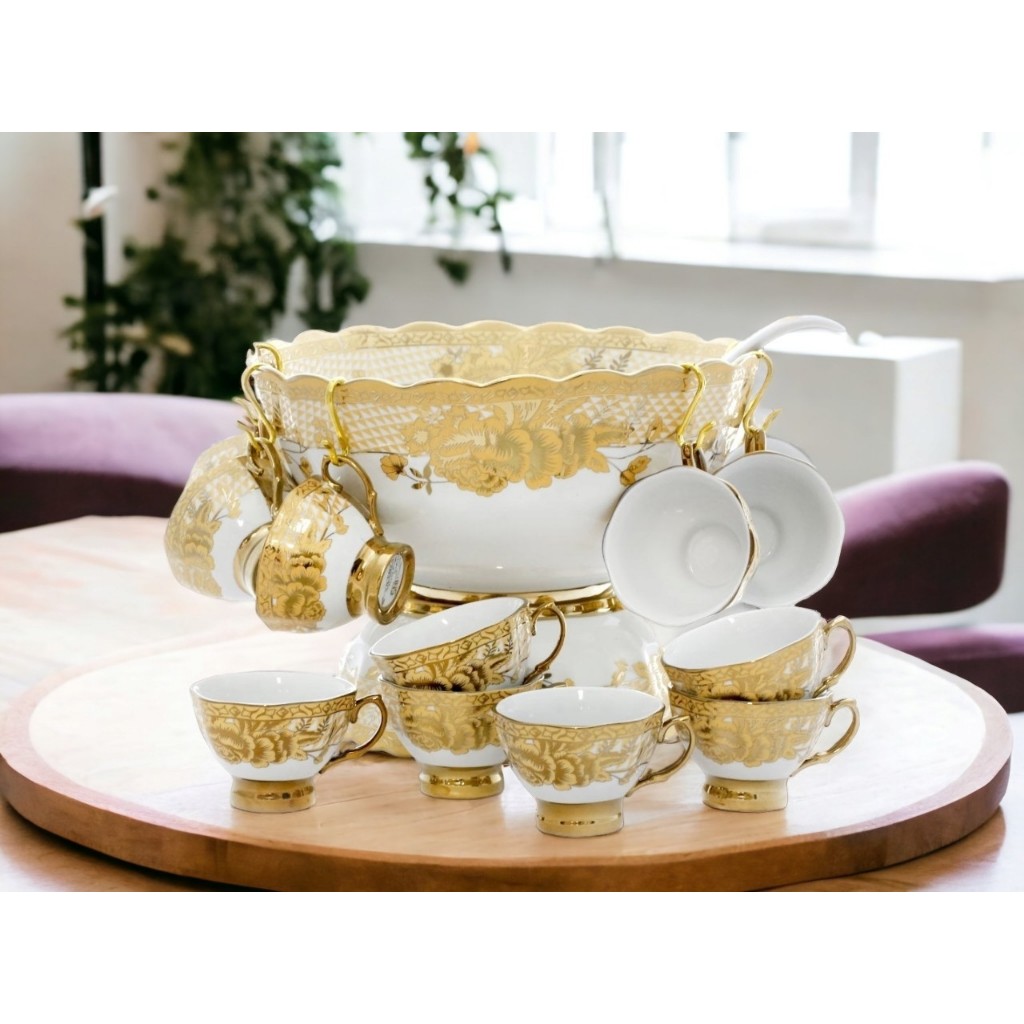 Wadah saji VICENZA Cr410, alat saji ideal perangkat mangkuk Vicenza wadah makanan berkuah baik es bu