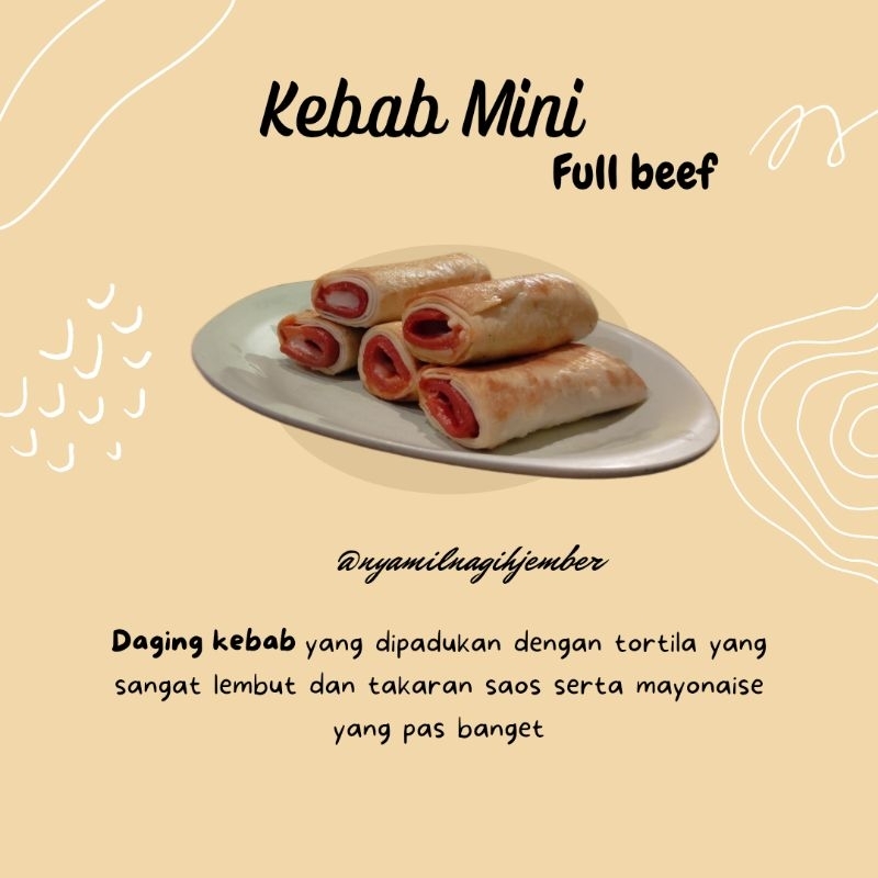 

KEBAB MINI FULL BEEF