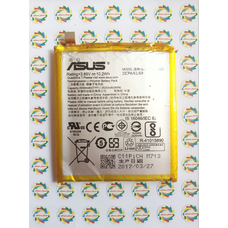 Baterai Asus Zenfone live A007 Normal Jaya Ori copotan