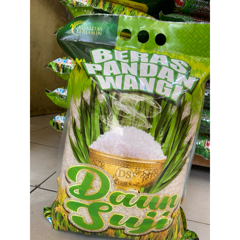 

Beras Daun Suji - PANDAN WANGI, Tekstur Pulen, Cita Rasa Istimewa Berat 5 Liter/ 5kg / 10 kg / 20 kg Beras murah