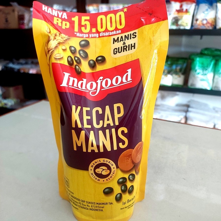 

Indofood Kecap Manis 520ml / Kecap Kemasan Pouch Refill