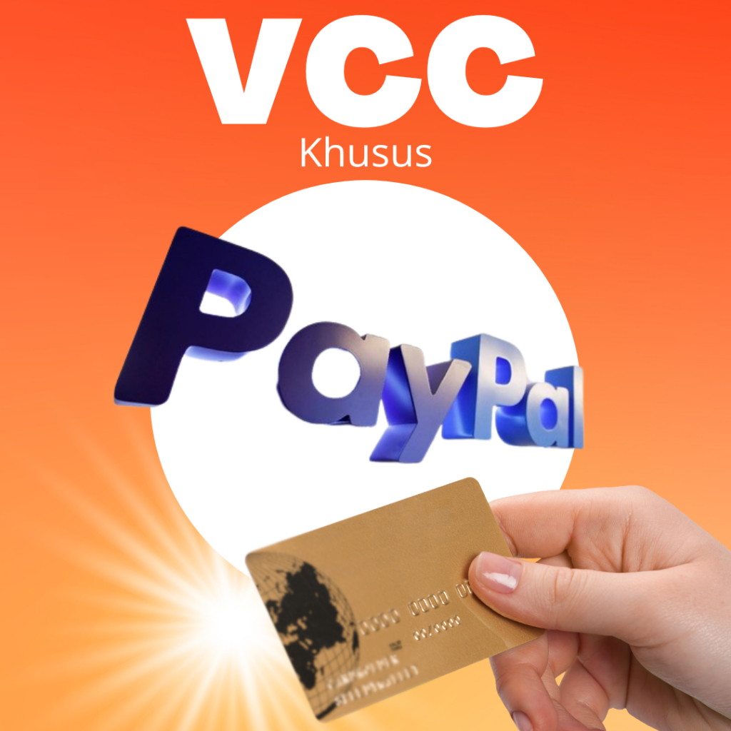 VCC KHUSUS PAYPAL | Virtual Card  Khusus paypal | VCN