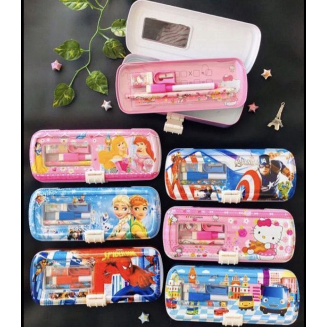 

ART S88E KOTAK PENSIL KALENG ada ISIPENCIL CASE RANTANG