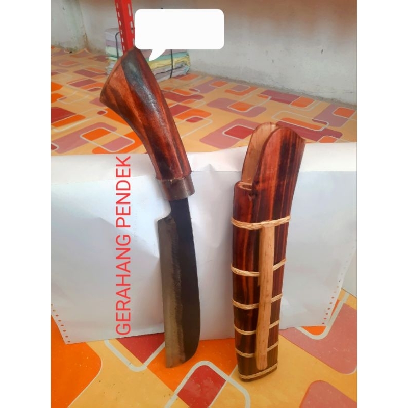 Pisau Gerahang Pendek Besemah Pagaralam (Panjang 44 cm)