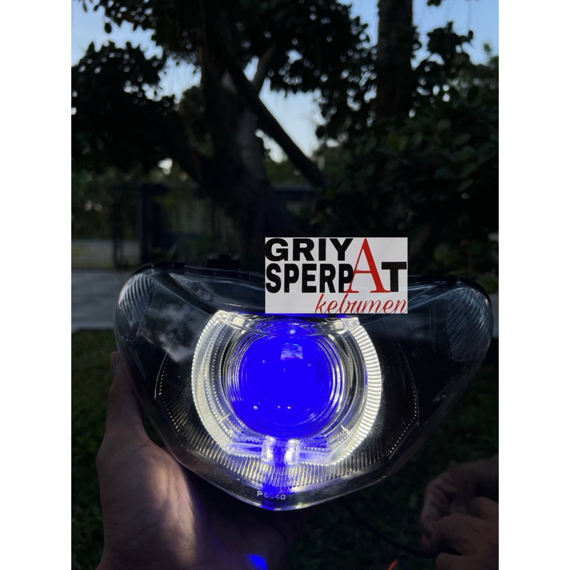 REFLEKTOR LAMPU DEPAN MIO NEW MIO SMILE BILED LED