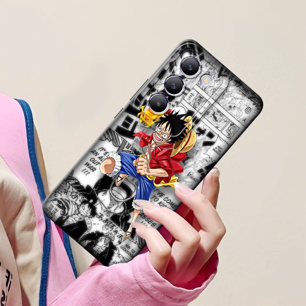 

(PC04) Case Vivo Y100 5G Terbaru V29E 5G V23 5G V23E Fashion Case Procamera Macaron Silikon TPU