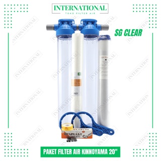 Paket Filter Air Toren / Filter Air Keruh Bau / Paket Filter Air Nanotec 2 Tahap SG