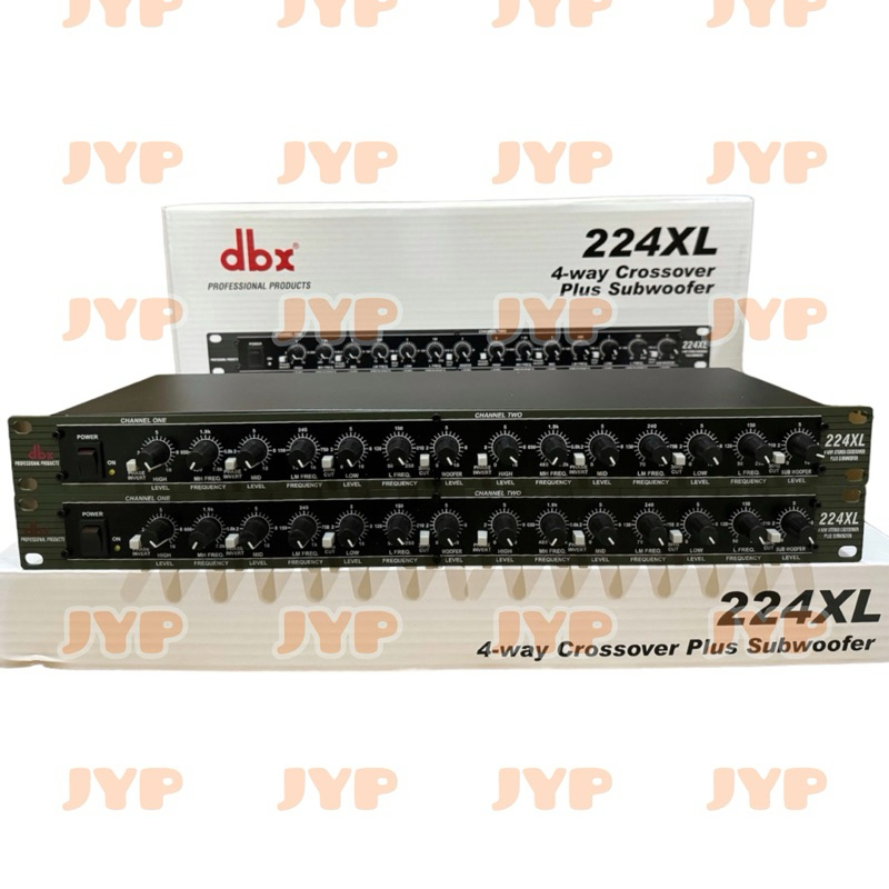 Crossover DBX 224XL / DBX 224 XL 4 WAY PLUS SUB (PUTIH) GRADE A