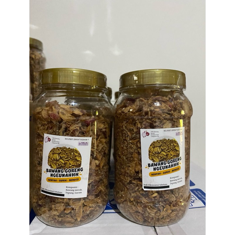 

Enak Nagih Bawang Goreng Brebes Premium Ngeunah Krispy