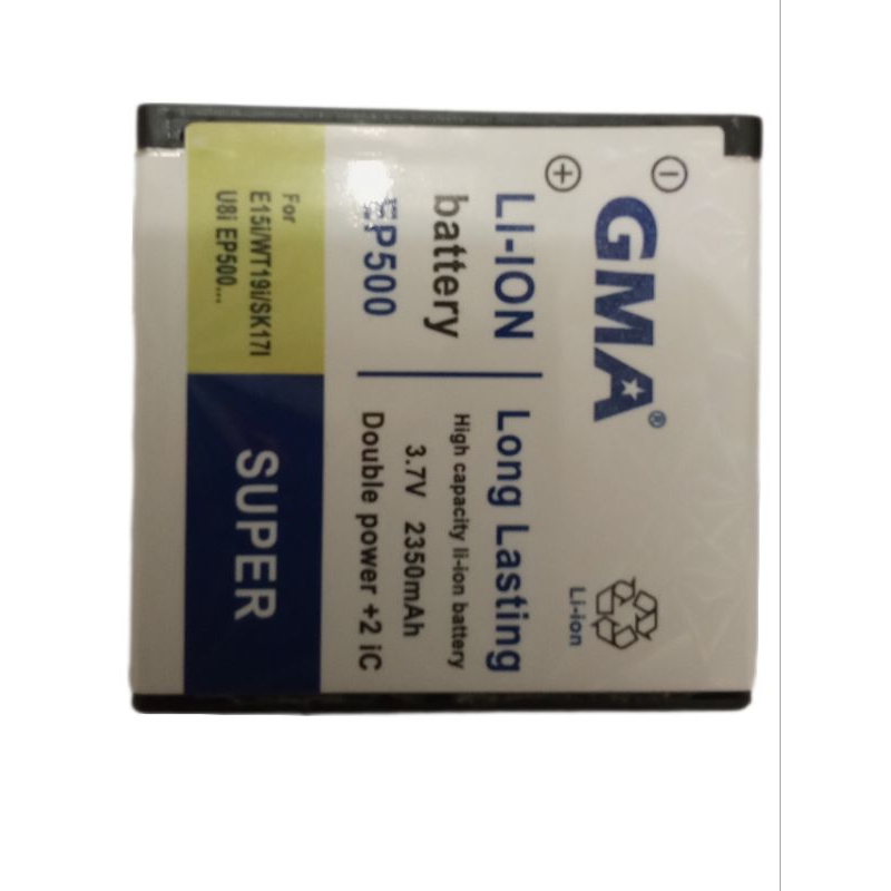 Baterai Sony Ericsson Xperia X8  Mini Pro X10Minipro Vivaz U5i  ST 15i  W8  BA-500 EP500 SK17i WT19i